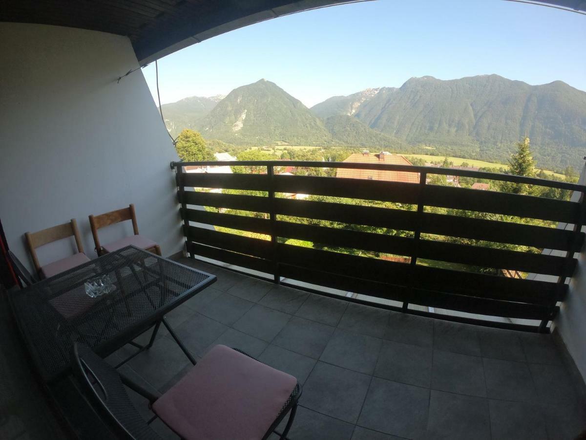 Monolocale Belvedere Bovec Exterior foto